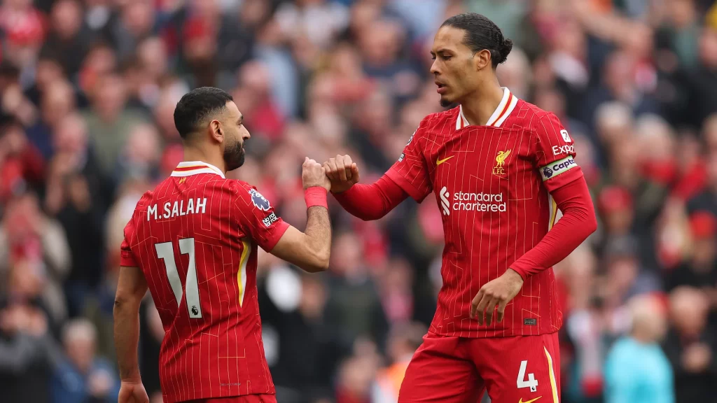 The comments prompted a laugh from Van Dijk, who was stood beside him as he spoke. Liverpool started this season with three of the squad's most important players – Salah, Van Dijk and Trent Alexander-Arnold – entering the final year of their respective contracts. But it very much looks as though only Alexander-Arnold will actually walk through the open door. The right-back is at a very different stage of his career to Salah and Van Dijk, either of whom could feasibly retire once they reach the end of these next deals in 2027. Alexander-Arnold, widely expected to join Real Madrid on a free transfer, is only 26 and eyeing a new challenge to further his own personal ambitions while still having his peak years ahead of him.